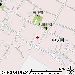 埼玉県加須市中ノ目544周辺の地図