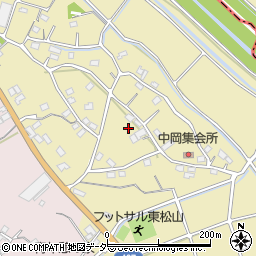 〒355-0001 埼玉県東松山市岡の地図