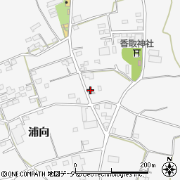 茨城県猿島郡境町浦向178-2周辺の地図