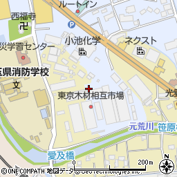 埼玉県鴻巣市袋36周辺の地図