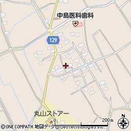 茨城県常総市曲田565周辺の地図