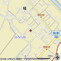 埼玉県鴻巣市境358周辺の地図
