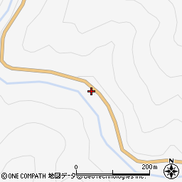 群馬県多野郡上野村楢原1258周辺の地図