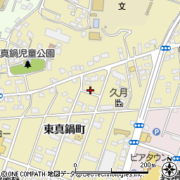茨城県土浦市東真鍋町11周辺の地図