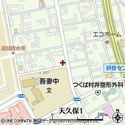 グランドヒルズ筑波学園都市弐番館周辺の地図