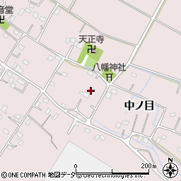埼玉県加須市中ノ目545周辺の地図