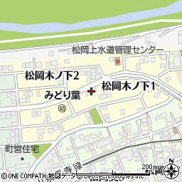 福井県吉田郡永平寺町松岡木ノ下周辺の地図
