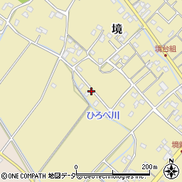 埼玉県鴻巣市境332周辺の地図