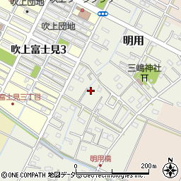 埼玉県鴻巣市明用185周辺の地図