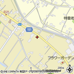 埼玉県加須市北辻168周辺の地図