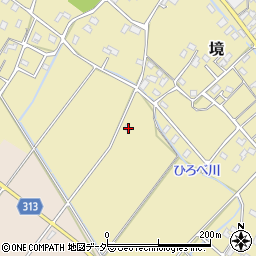 埼玉県鴻巣市境700周辺の地図