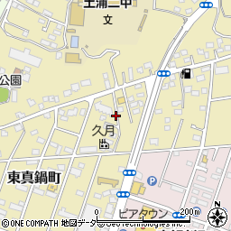 茨城県土浦市東真鍋町10周辺の地図