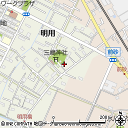 埼玉県鴻巣市明用116周辺の地図