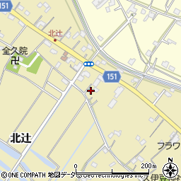埼玉県加須市北辻159周辺の地図