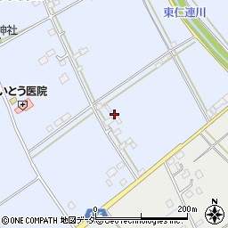 茨城県常総市古間木新田349周辺の地図