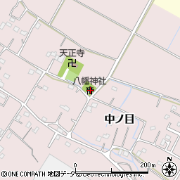 埼玉県加須市中ノ目443周辺の地図