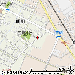 埼玉県鴻巣市明用122周辺の地図