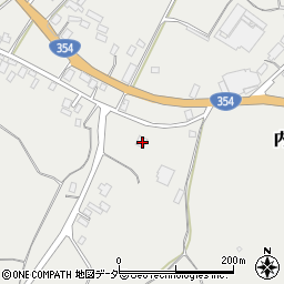 茨城県行方市内宿425周辺の地図