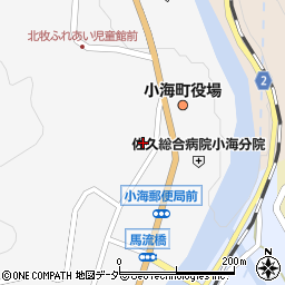 北牧楽集館周辺の地図