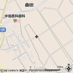 茨城県常総市曲田3768周辺の地図