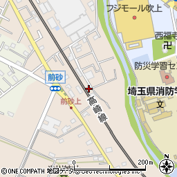 埼玉県鴻巣市前砂119周辺の地図