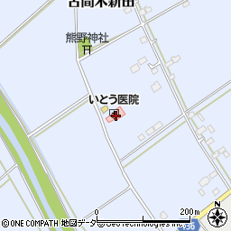 茨城県常総市古間木新田817周辺の地図