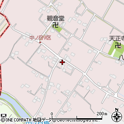 埼玉県加須市中ノ目173周辺の地図
