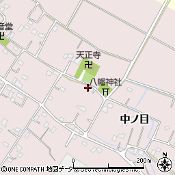 埼玉県加須市中ノ目542周辺の地図