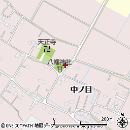 埼玉県加須市中ノ目440周辺の地図