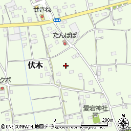 茨城県猿島郡境町伏木周辺の地図