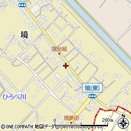 埼玉県鴻巣市境61周辺の地図