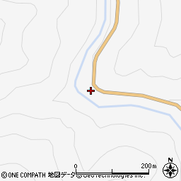 群馬県多野郡上野村楢原1237周辺の地図