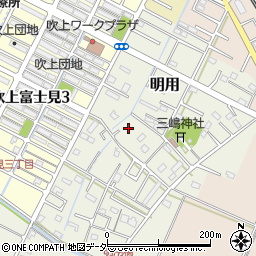 埼玉県鴻巣市明用79周辺の地図