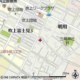 埼玉県鴻巣市明用192周辺の地図