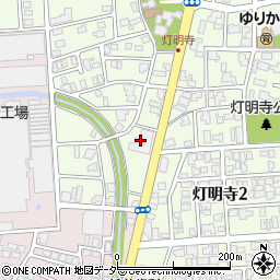 ユニクロ福井灯明寺店周辺の地図