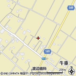 埼玉県加須市牛重1173周辺の地図