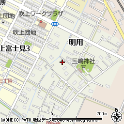 埼玉県鴻巣市明用78周辺の地図