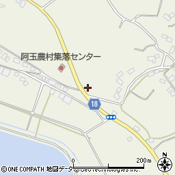 茨城県鉾田市阿玉周辺の地図