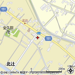 埼玉県加須市北辻154周辺の地図