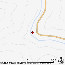 群馬県多野郡上野村楢原1232周辺の地図