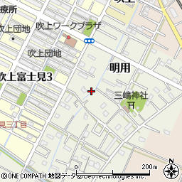 埼玉県鴻巣市明用63-1周辺の地図