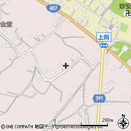 埼玉県東松山市大谷4518周辺の地図