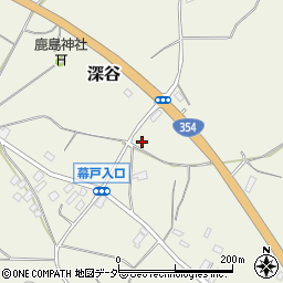 茨城県かすみがうら市深谷2663周辺の地図