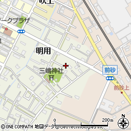 埼玉県鴻巣市明用112周辺の地図