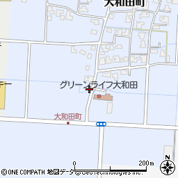 福井県福井市大和田町28-24周辺の地図