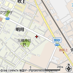 埼玉県鴻巣市明用132周辺の地図