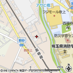 埼玉県鴻巣市前砂144周辺の地図