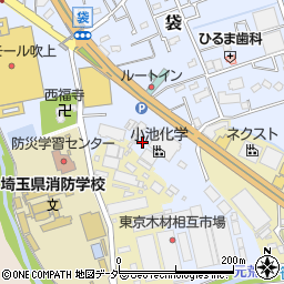 埼玉県鴻巣市袋780周辺の地図