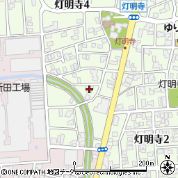 福井県福井市灯明寺4丁目606周辺の地図
