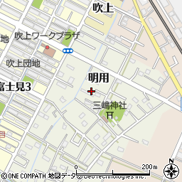 埼玉県鴻巣市明用88周辺の地図